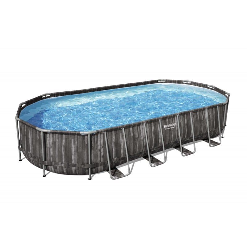 Сглобяем басейн 732 x 366 x 122 см. Bestway 5611T