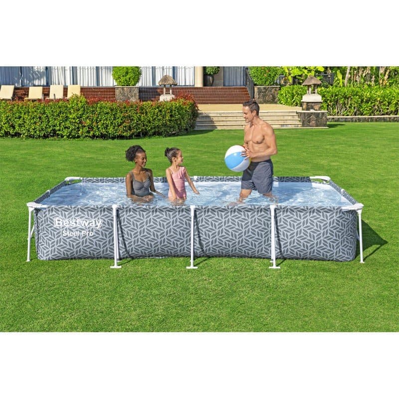 Сглобяем басейн Bestway Steel Pro 366х201х66см с тръбна конструкция 561FT - Image 6