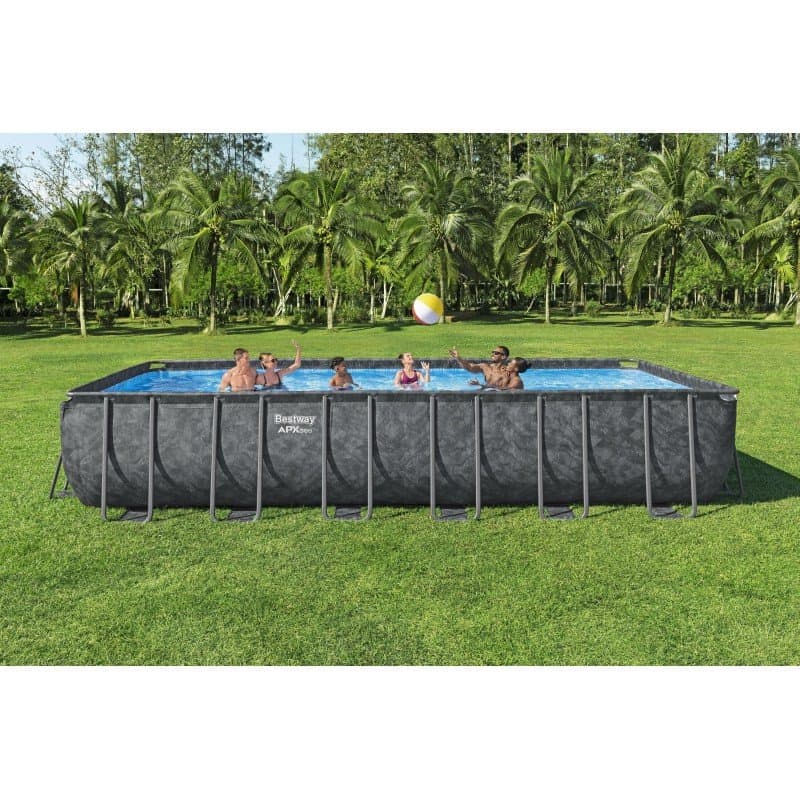 Сглобяем басейн 732 x 366 x 132 cm Bestway Steel 561KG APX365 - Image 6