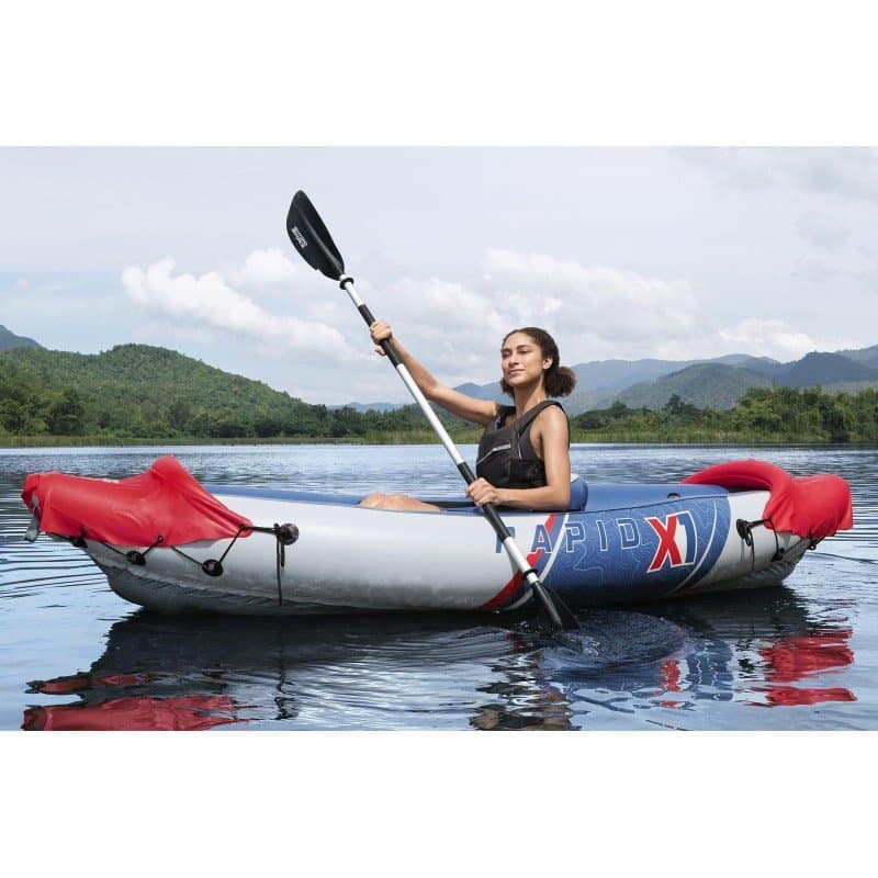 Надуваем каяк  2.90mx 91cm Hydro-Force Rapid X1 - Image 10