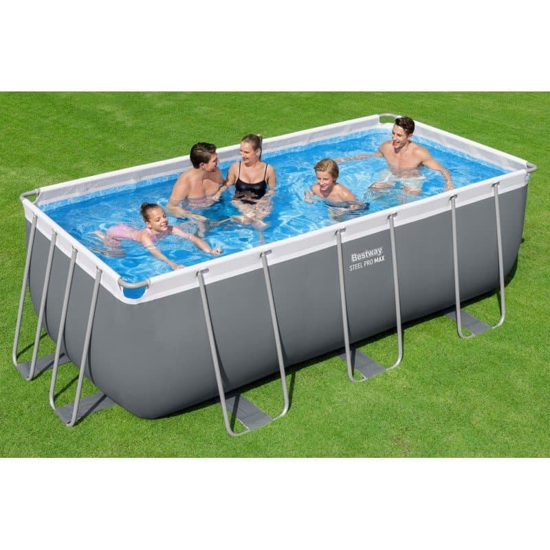 Сглобяем правоъгълен басейн 4.12m x 2.01m x 1.22m  Steel Pro MAX™ - Image 7