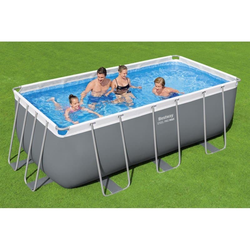 Сглобяем правоъгълен басейн 4.12m x 2.01m x 1.22m  Steel Pro MAX™ - Image 8