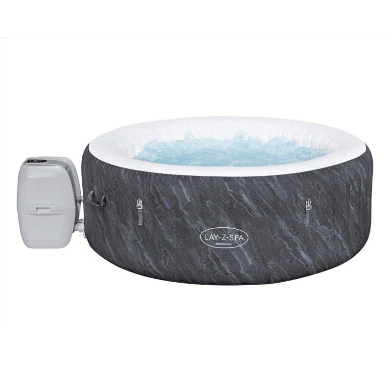 Надуваемо джакузи 1.80m x 66cm  Lay-Z-Spa® Boracay Smart AirJet 4 Blue Marble Кръгло